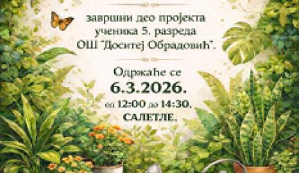 Цветна пијаца у нашој школи